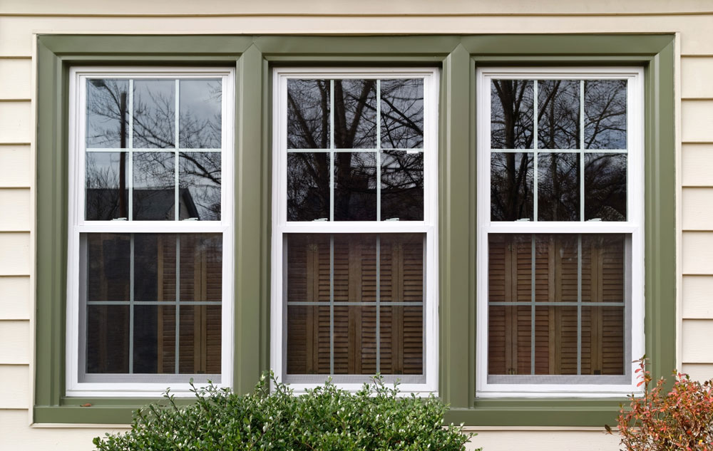 Green Trimmed Windows